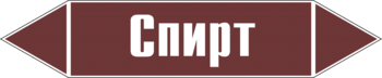 Маркировка трубопровода "спирт" (пленка, 716х148 мм) - Маркировка трубопроводов - Маркировки трубопроводов "ЖИДКОСТЬ" - Магазин охраны труда ИЗО Стиль